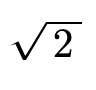 sqrt2